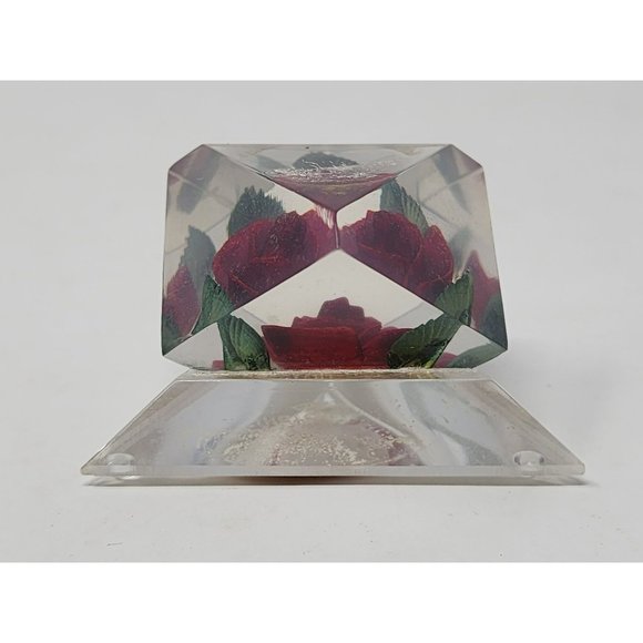 Vintage Official Holy Name‎ Manuel Missal And Bircraft Lucite Acrylic Rose - Picture 10 of 16